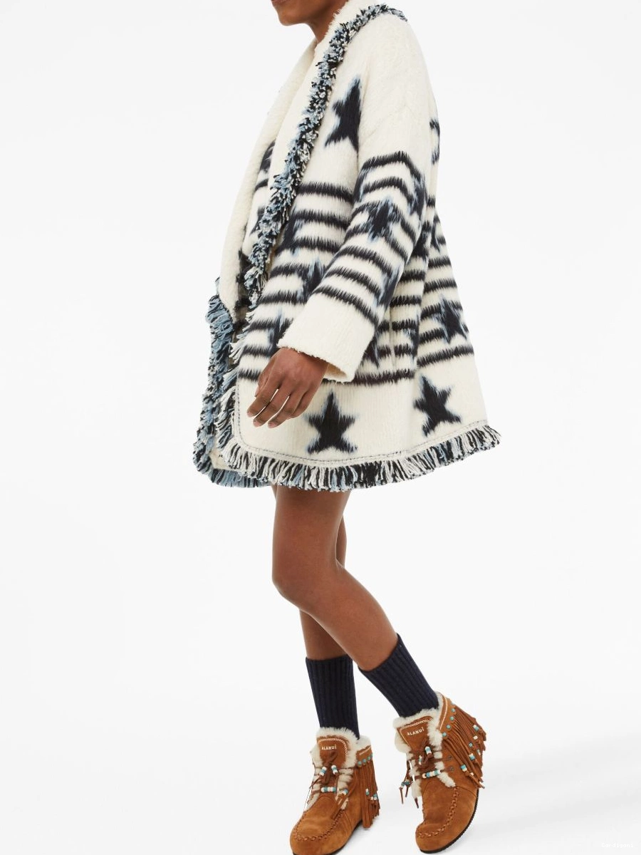 Affordable cardigan Alanui jacquard Women By The Stars 0426